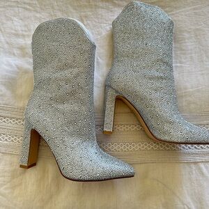 Free People Silver Women's Boots